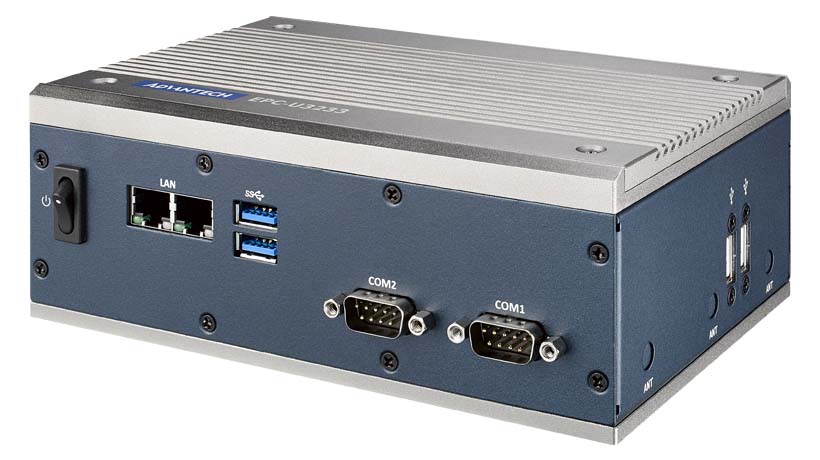 Advantech EPC Palm-Sized Fanless Embedded System with Intel<sup>®</sup> Core™ i5 Processor